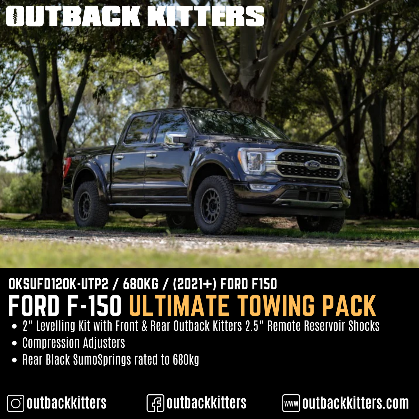 2020+ Ford F150 Ultimate Towing Pack