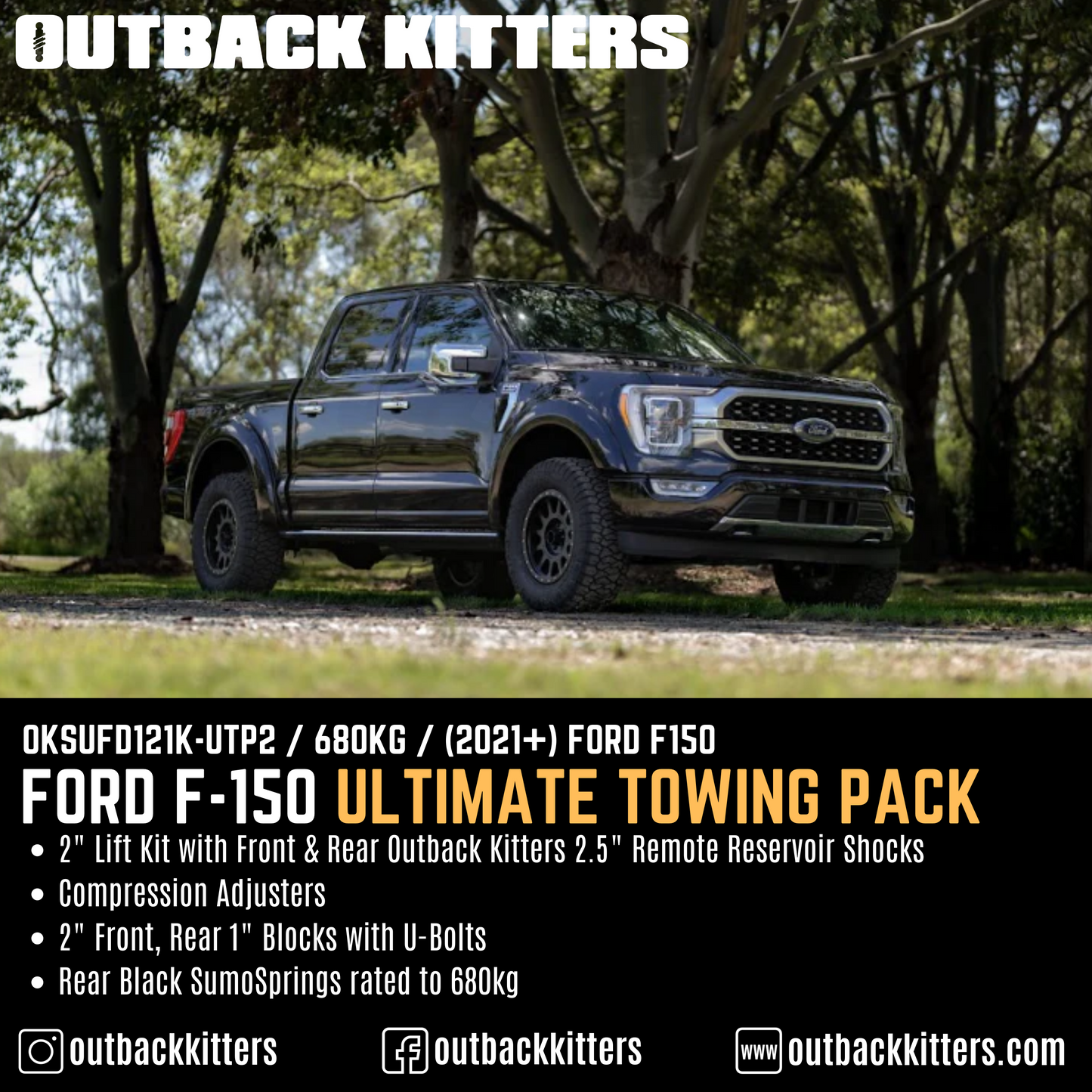 2020+ Ford F150 Ultimate Towing Pack