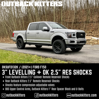 Outback Kitters 3' Levelling Kit for 2021+ Ford F150