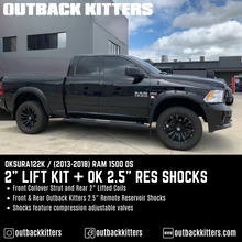 Outback Kitters 2' Lift Kit for Ram 1500 DS