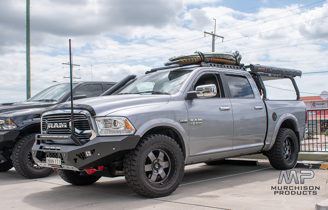 Ram Predator bar with Optional stealth hoop and light bars