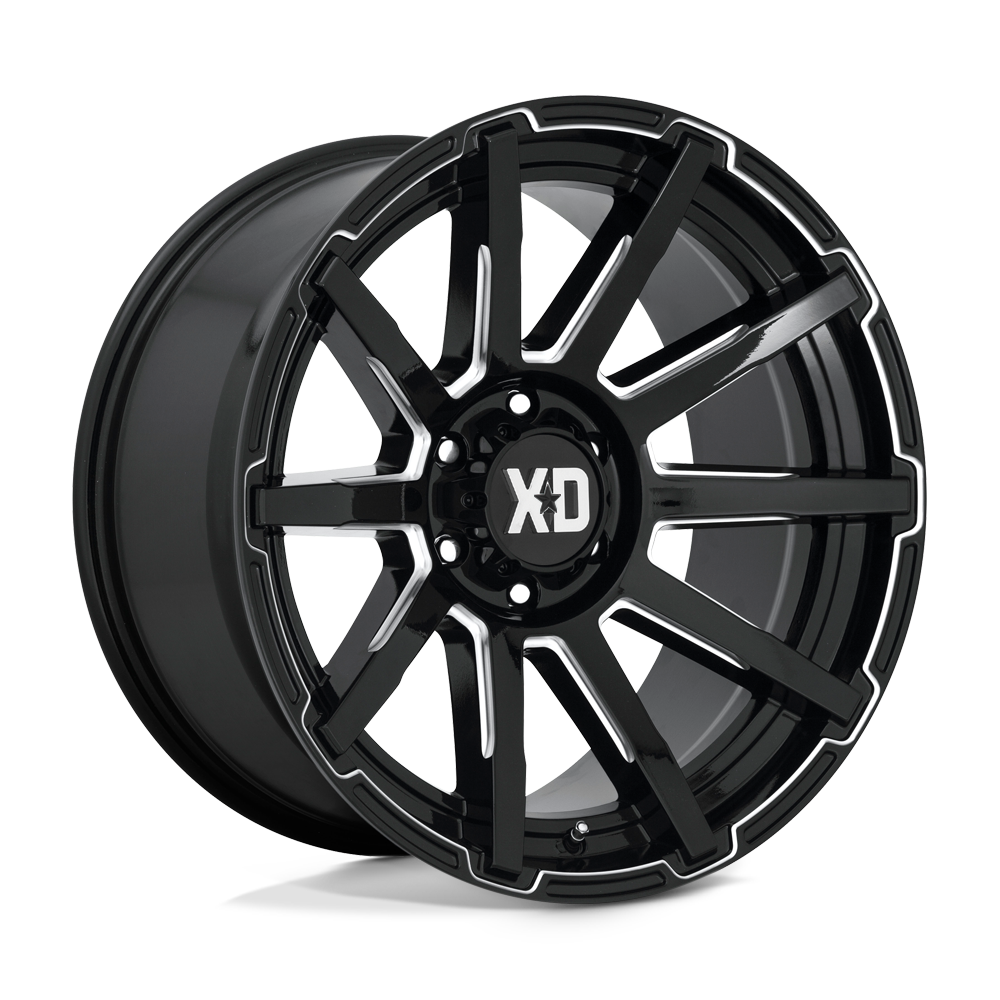 GLOSS BLACK MILLED