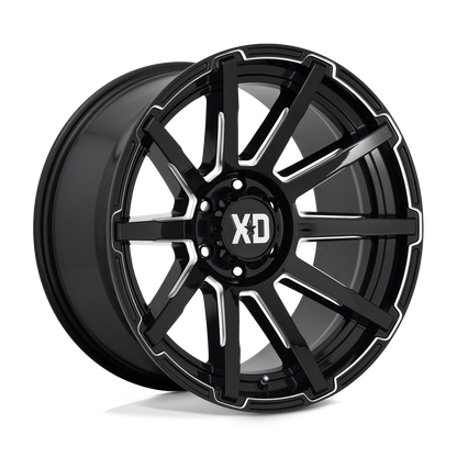 GLOSS BLACK MILLED