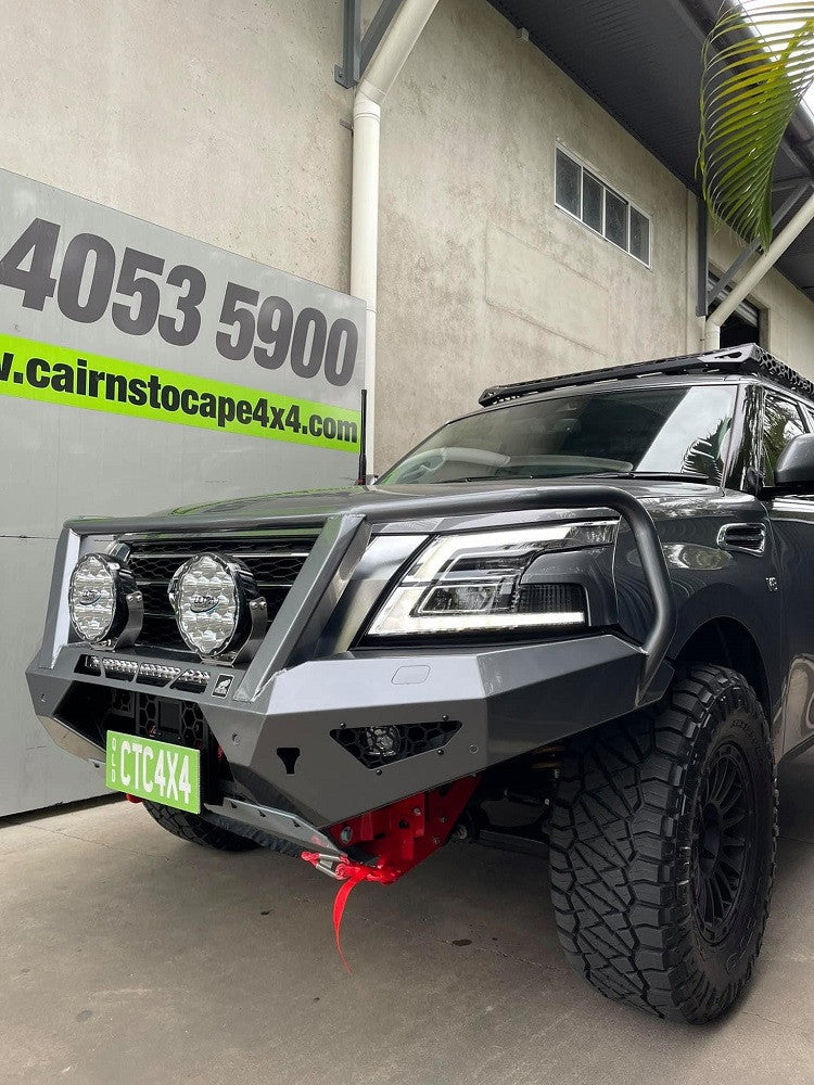 Nissan Patrol Toro bar colour coded