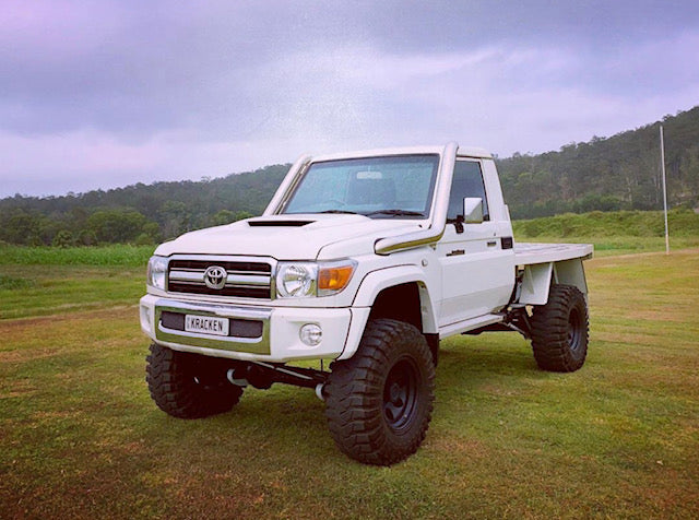 Toyota LandCruiser 79/76 Series Twin Snorkels