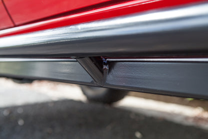 Toyota Hilux N70 ANGLED Rock Sliders / Side Steps - Powdercoated