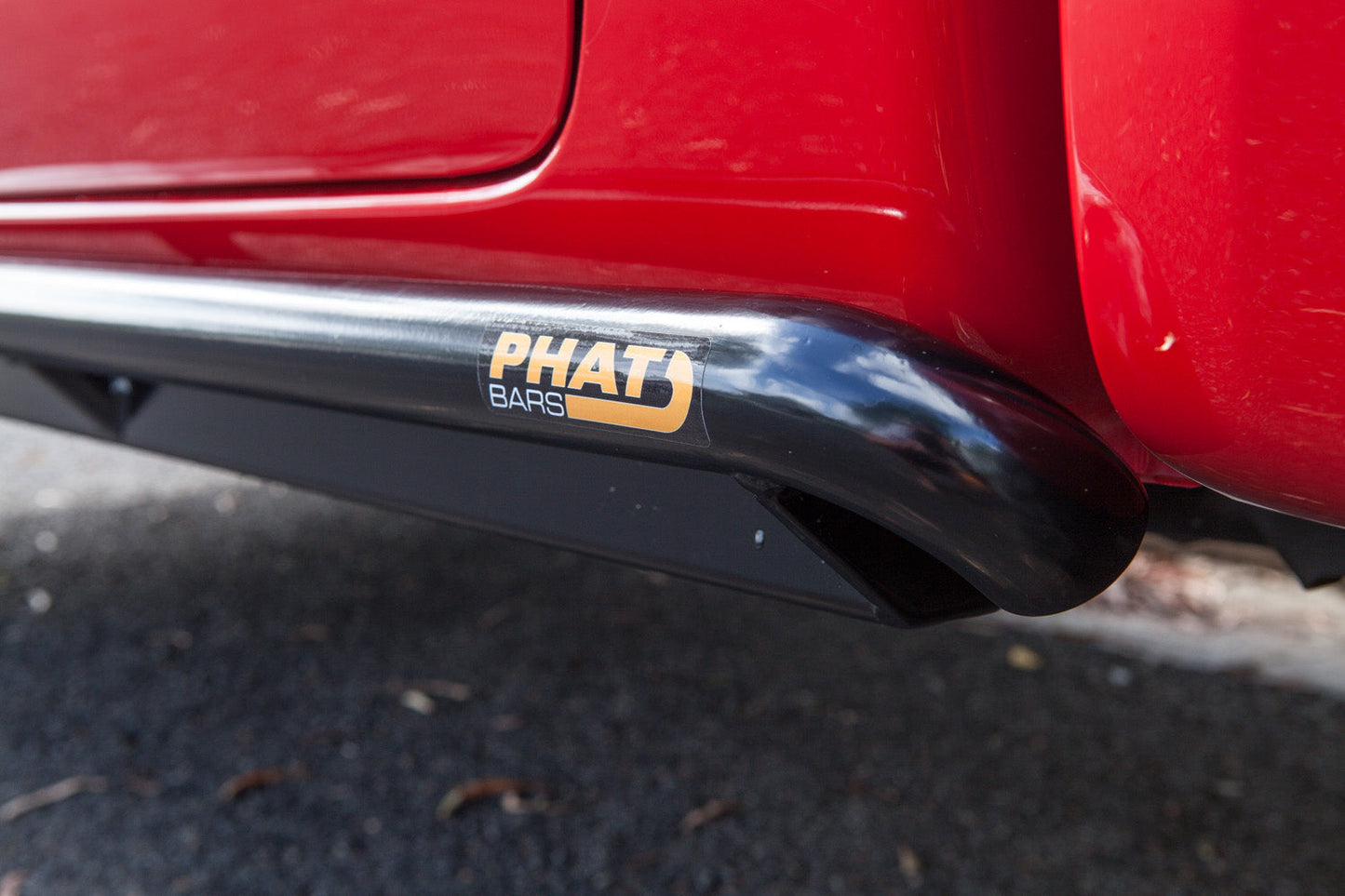 Toyota Hilux N70 ANGLED Rock Sliders / Side Steps - Powdercoated