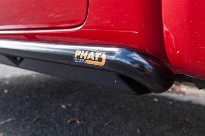 Toyota Hilux N70 ANGLED Rock Sliders / Side Steps - Powdercoated