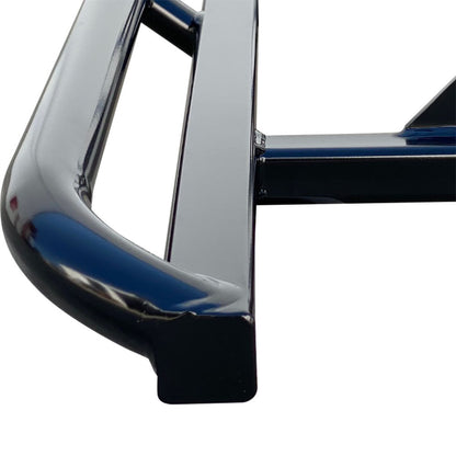 Toyota Hilux N80 ANGLED Rock Sliders / Side Steps - Powdercoated