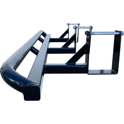 Isuzu D-Max 2012-2020 ANGLED Rock Sliders / Side Steps - Powdercoated
