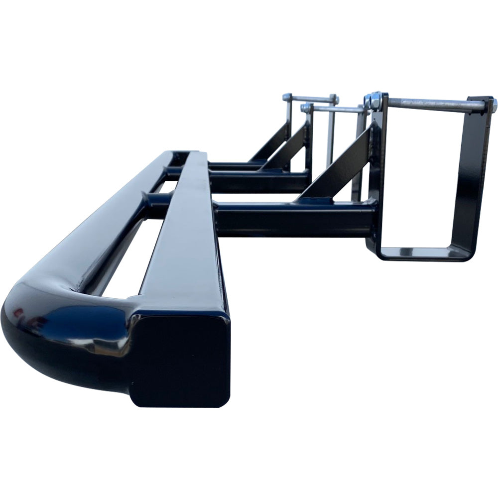 Mazda BT-50 2012 - 2020 Rock Sliders / Side steps - Flat - Powdercoated