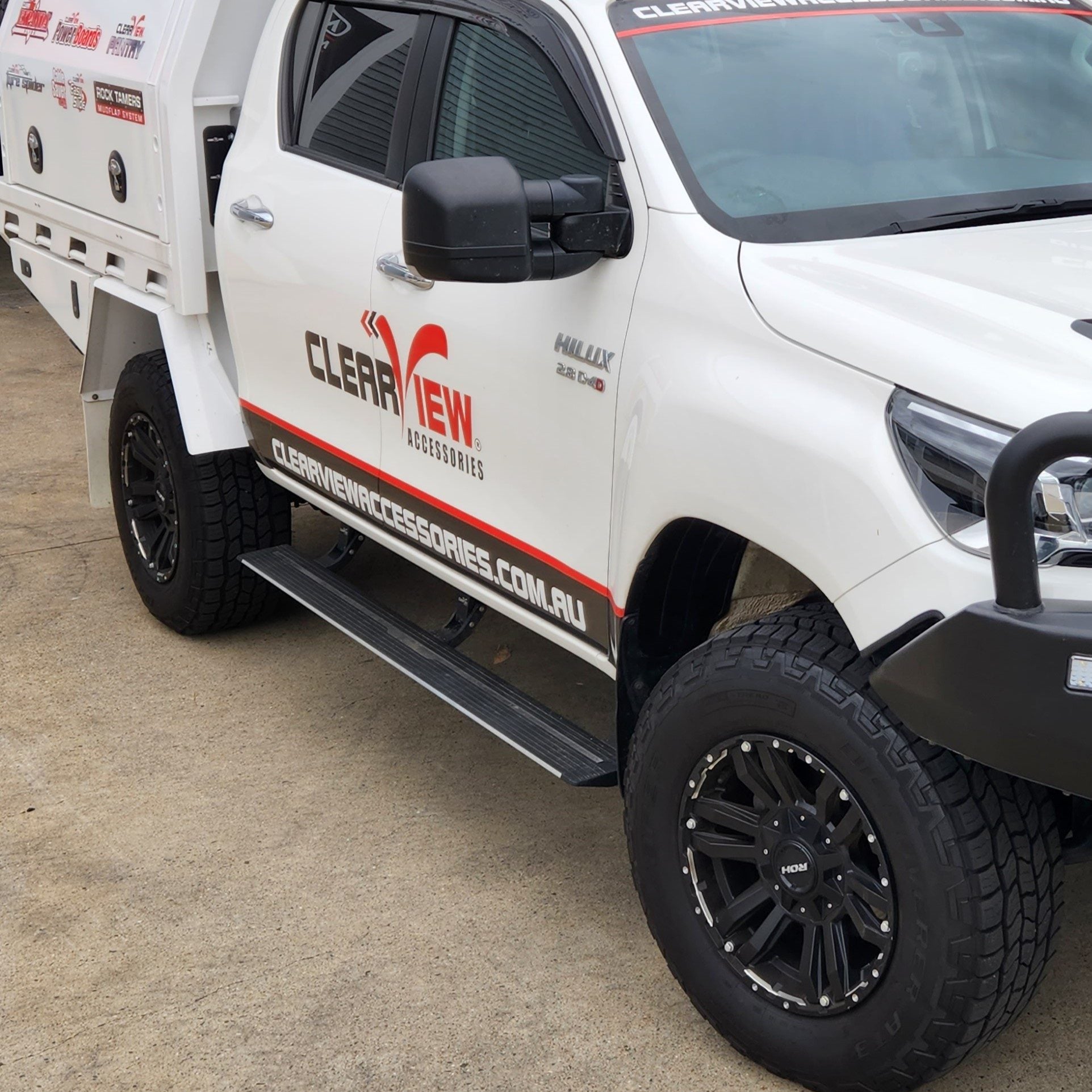 Power Boards [Pair] - Toyota N80 Hilux Double Cab (2015 To 2025)