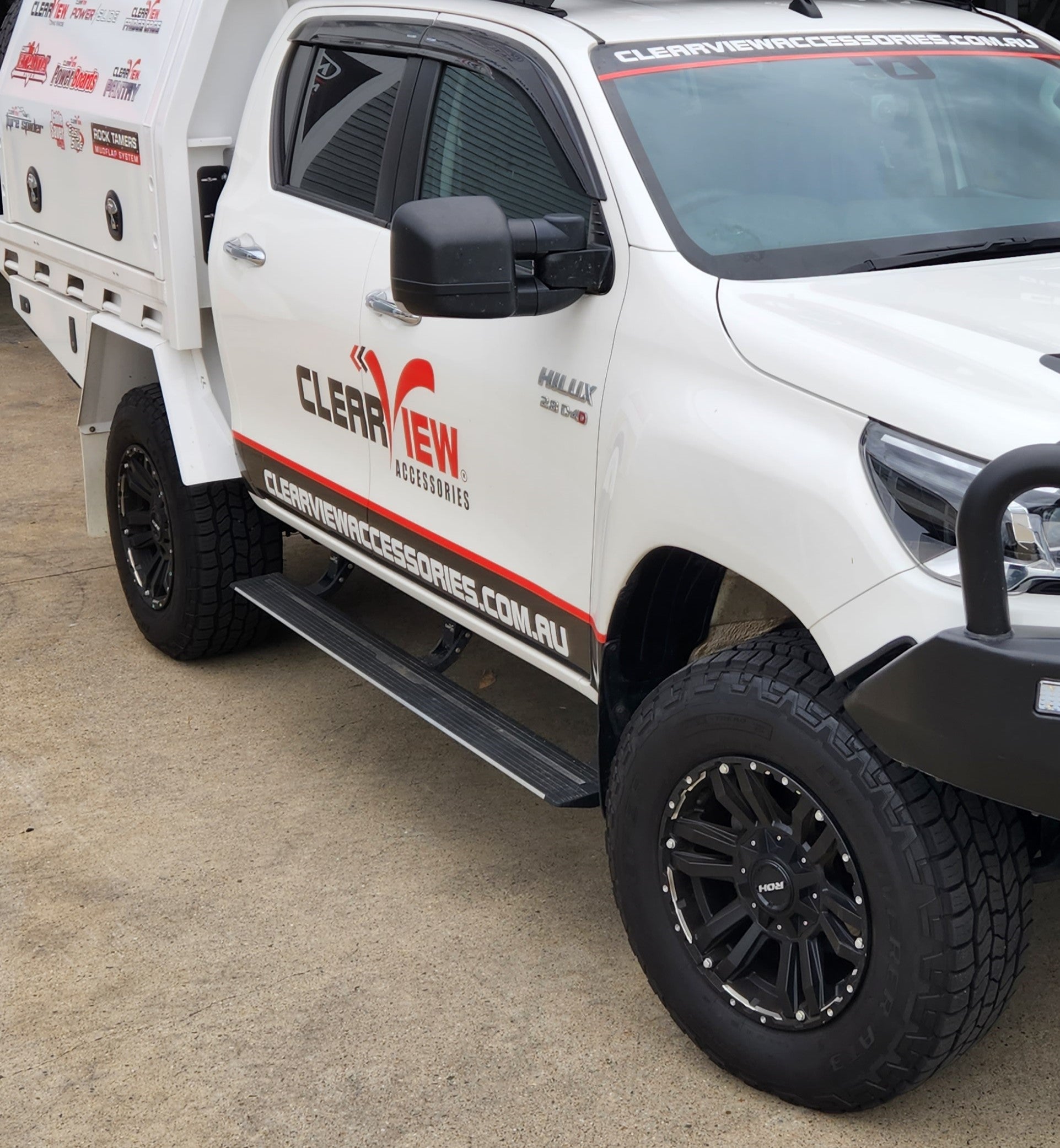 Power Boards [Pair] - Toyota N80 Hilux Double Cab (2015 To 2025)