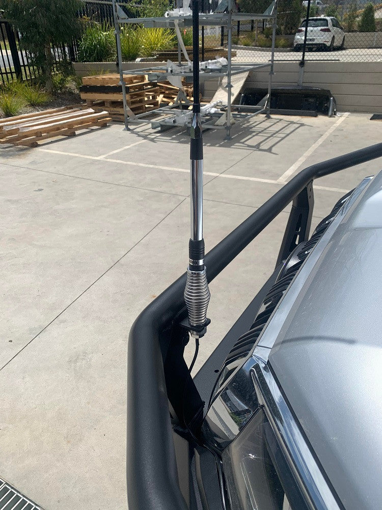 Toro Bull bar to suit Prado 150 Series, antenna mount