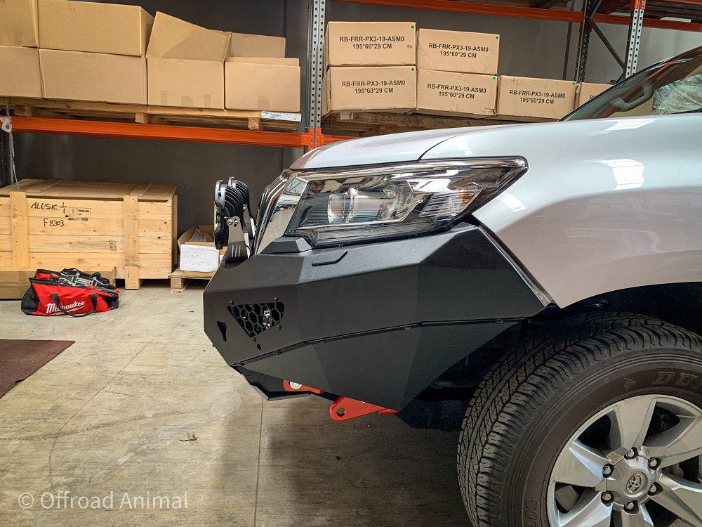 Prado 150 Predator bar with optional lights