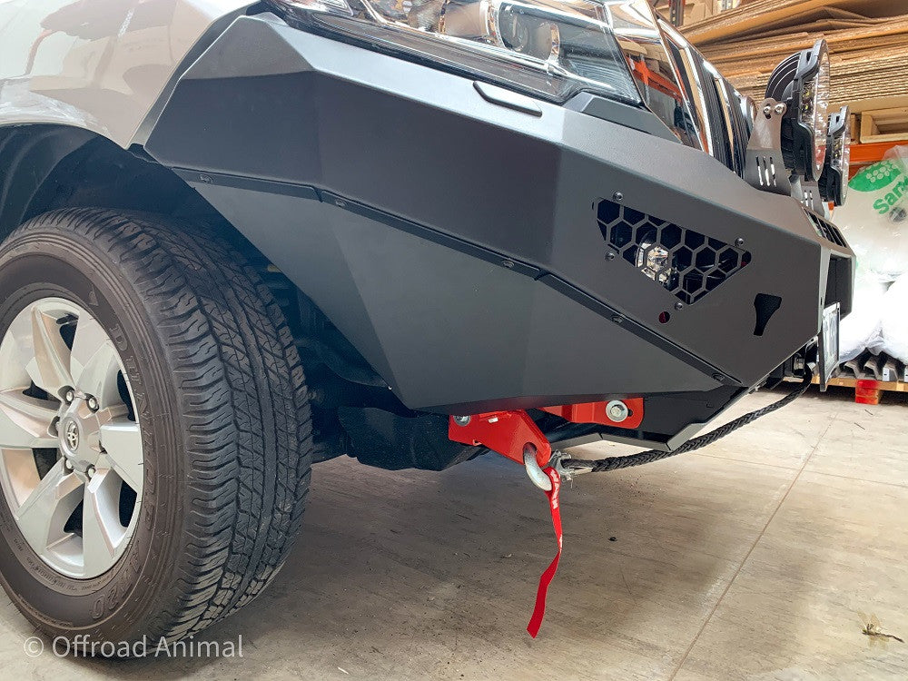Prado 150 Predator bar with optional lights