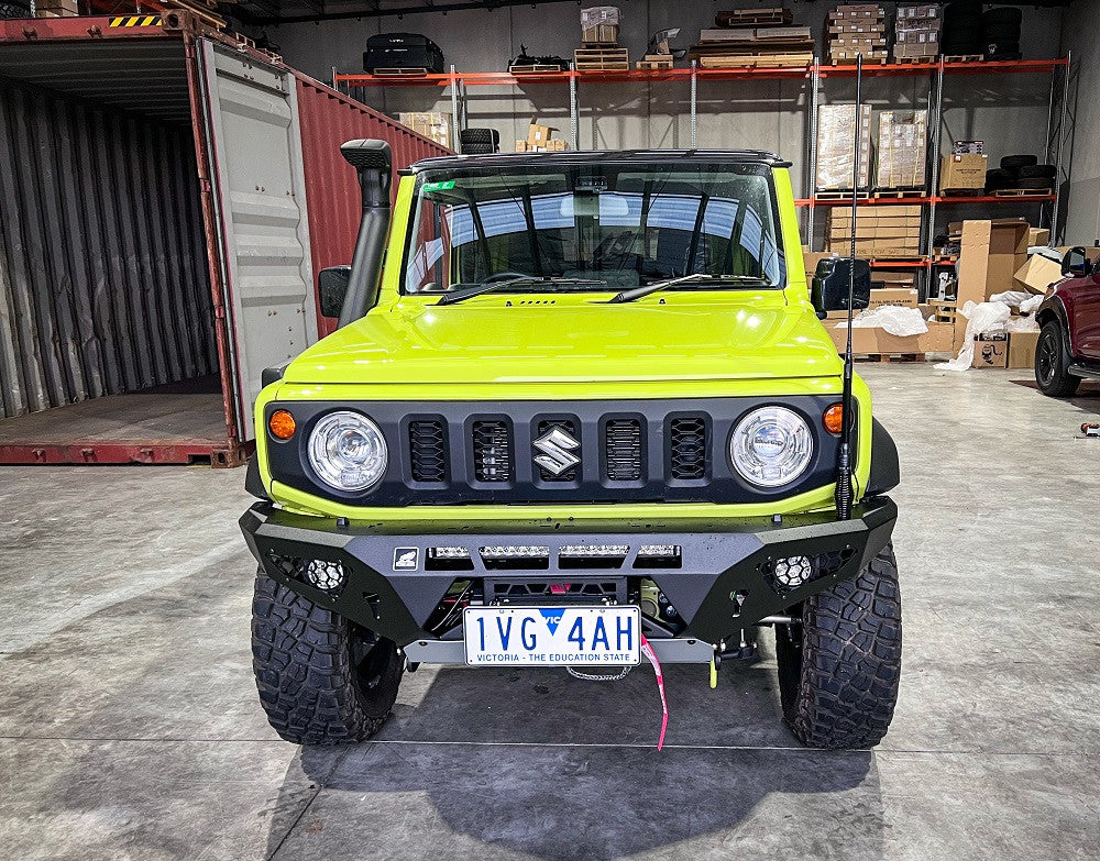 Predator bar for Jimny with optional light