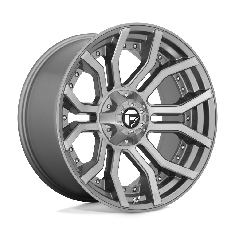 Fuel 1PC D713 RAGE PLATINUM