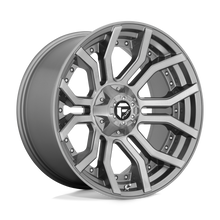 Fuel 1PC D713 RAGE PLATINUM