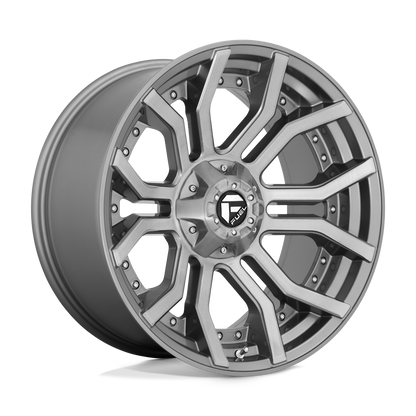 Fuel 1PC D713 RAGE PLATINUM