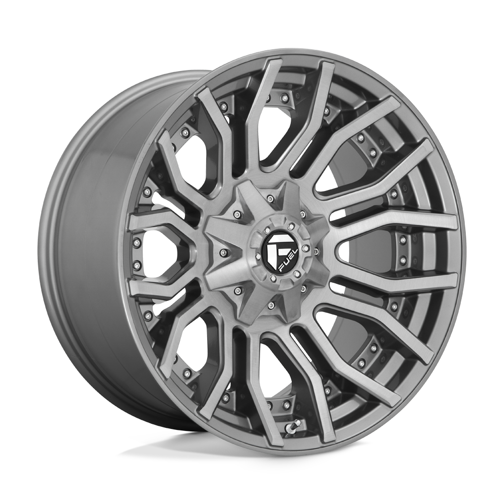 Fuel 1PC D713 RAGE PLATINUM