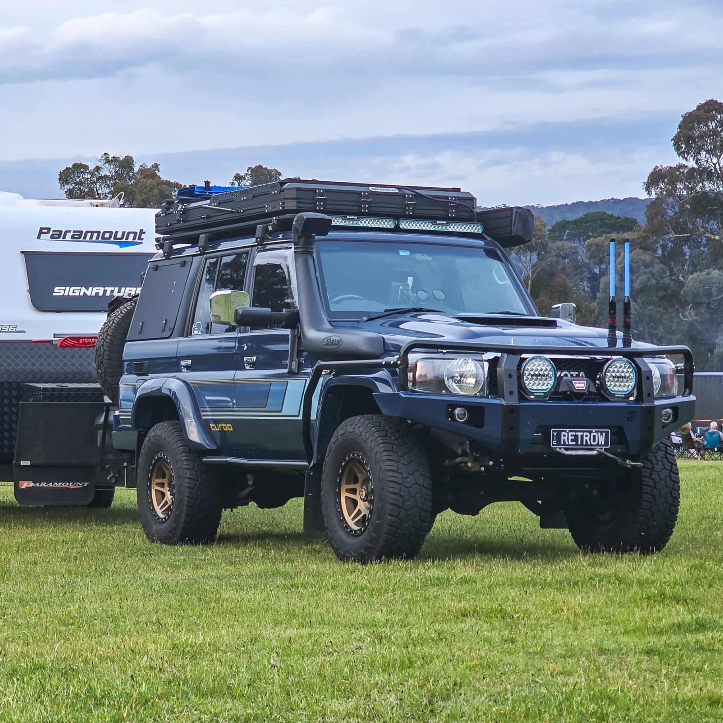 76 Series, 78 Series, 79 Series Toyota Landcruiser Dallas Bull Bar