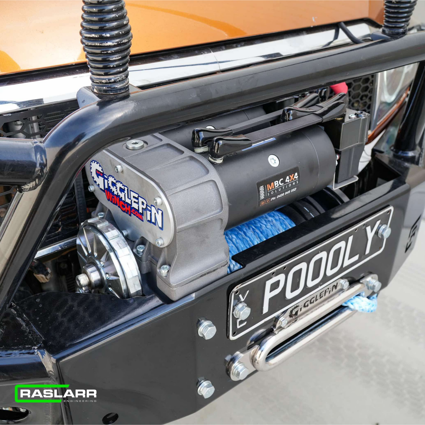 70 Series Toyota Landcruiser POOLY Bull Bar