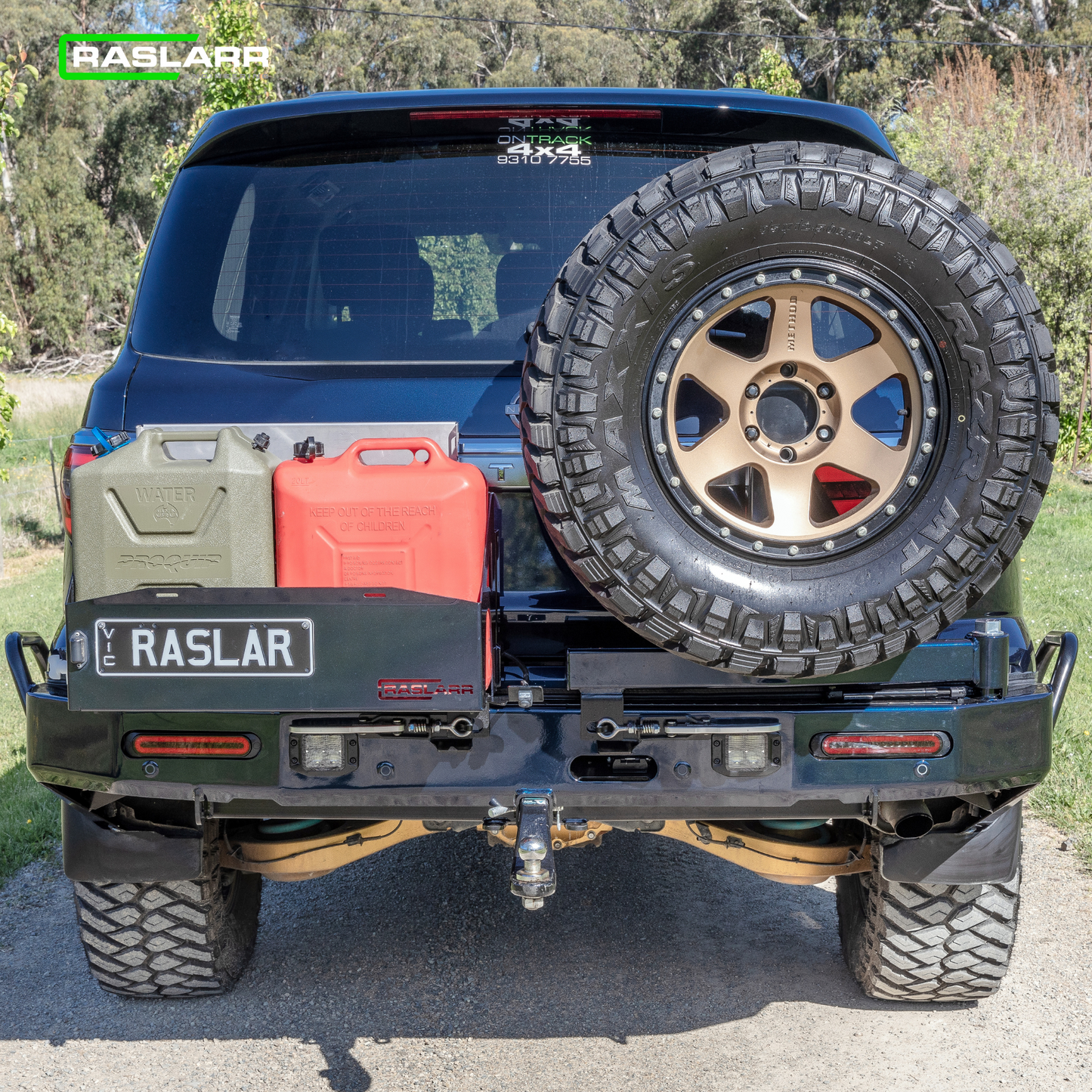 S5 Y62 Nissan Patrol Rear Bar V2 (Super High Clearance)