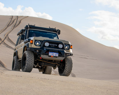 Predator Bull bar, Suitable for Toyota Land Cruiser (facelift) 76, 78, 79 Series, 2024 on