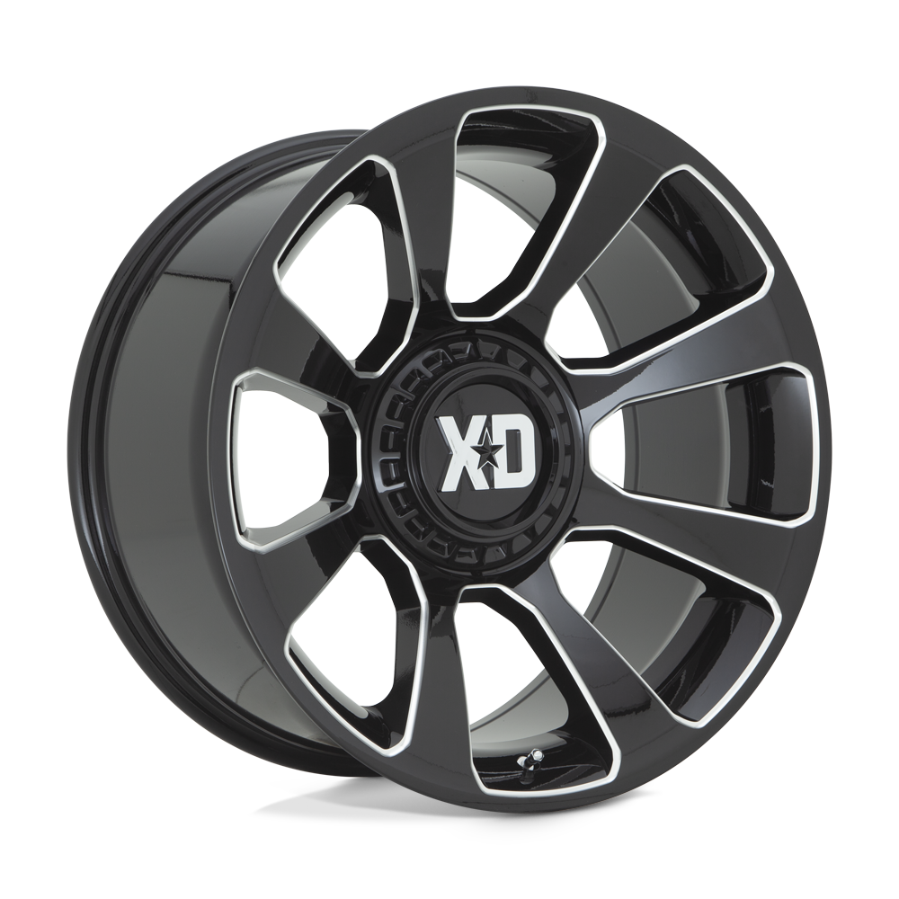 GLOSS BLACK MILLED