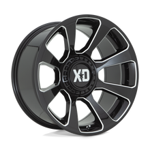 GLOSS BLACK MILLED