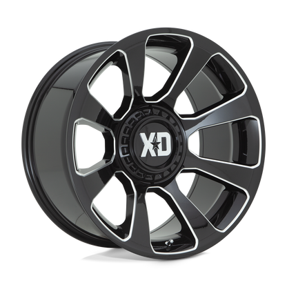 GLOSS BLACK MILLED