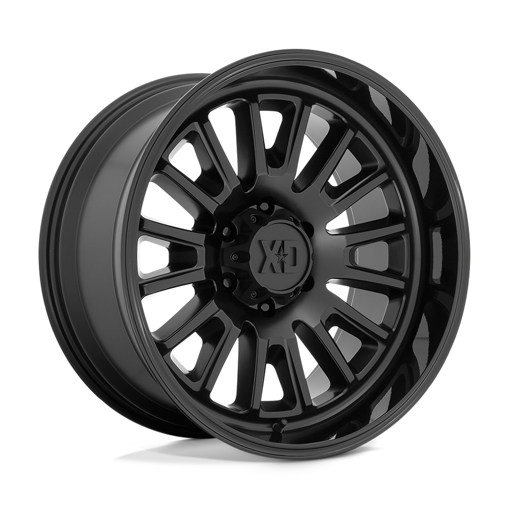SATIN BLACK W/ GLOSS BLACK LIP