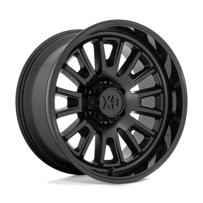 SATIN BLACK W/ GLOSS BLACK LIP