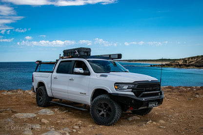 DT Ram Predator bar with optional stealth hoop and 32" lights
