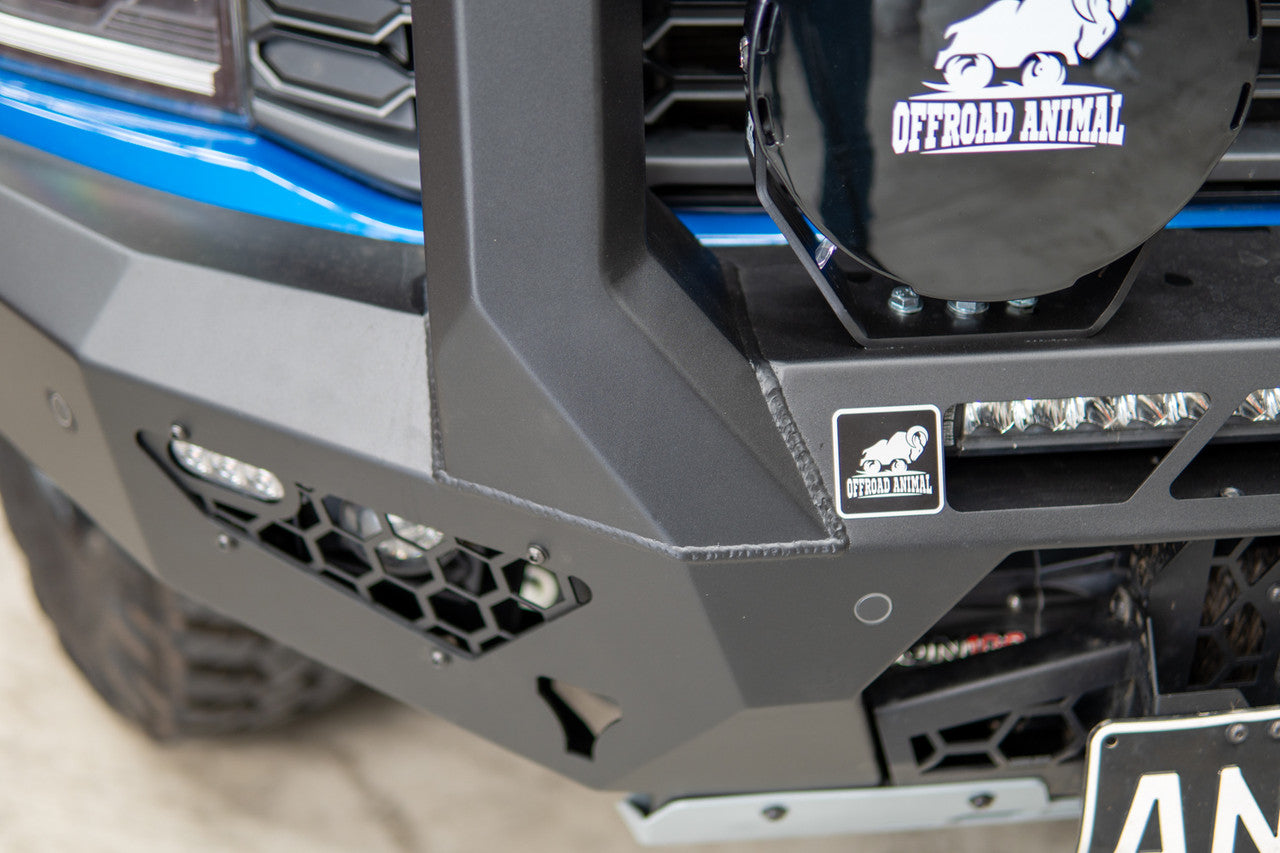 Toro bull bar with optional lights