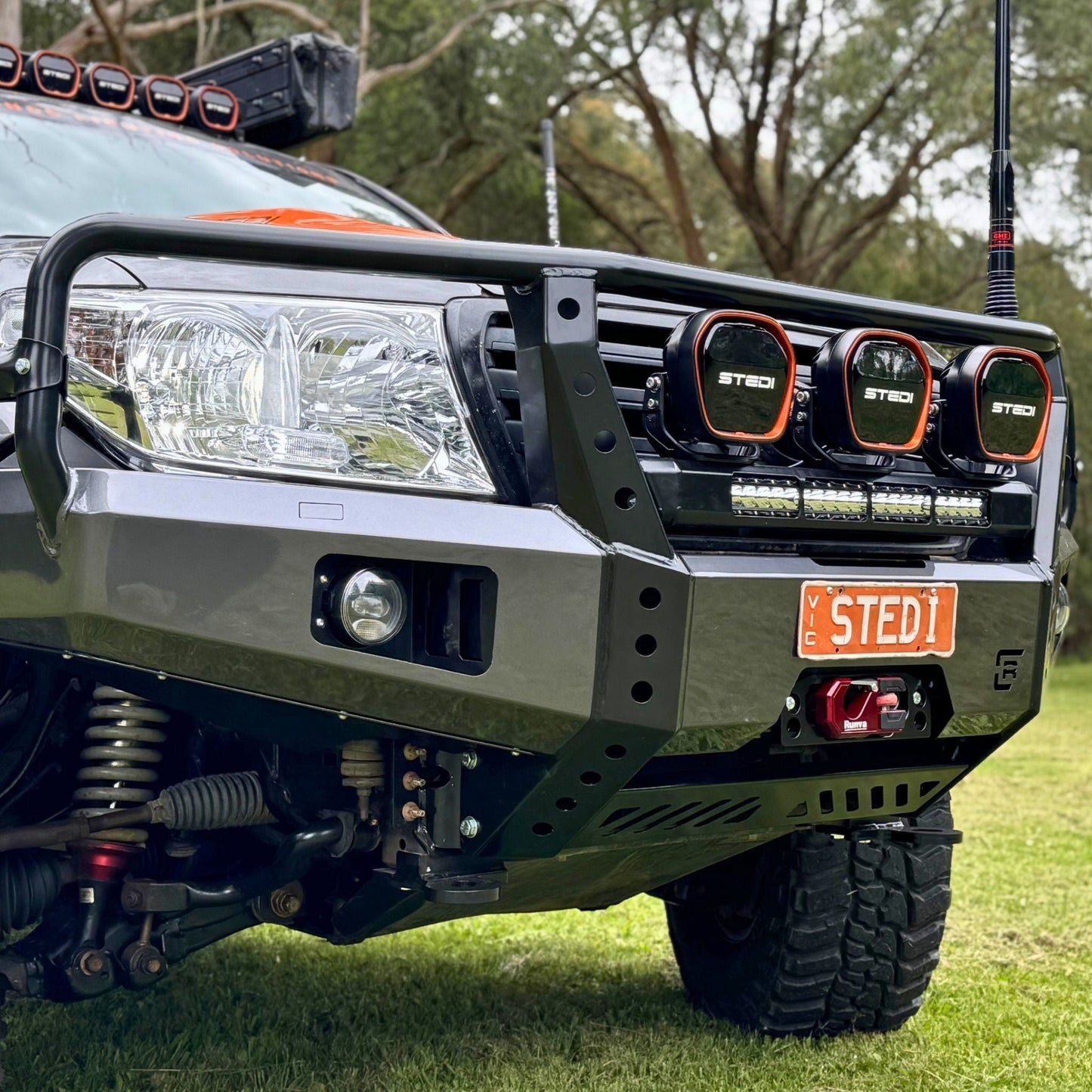 200 Series Toyota Landcruiser Dallas Bull Bar