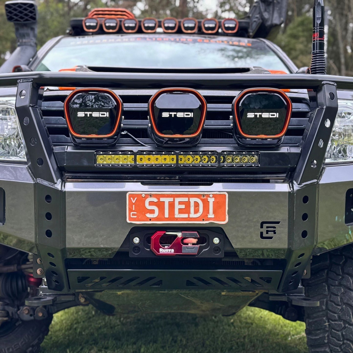 200 Series Toyota Landcruiser Dallas Bull Bar