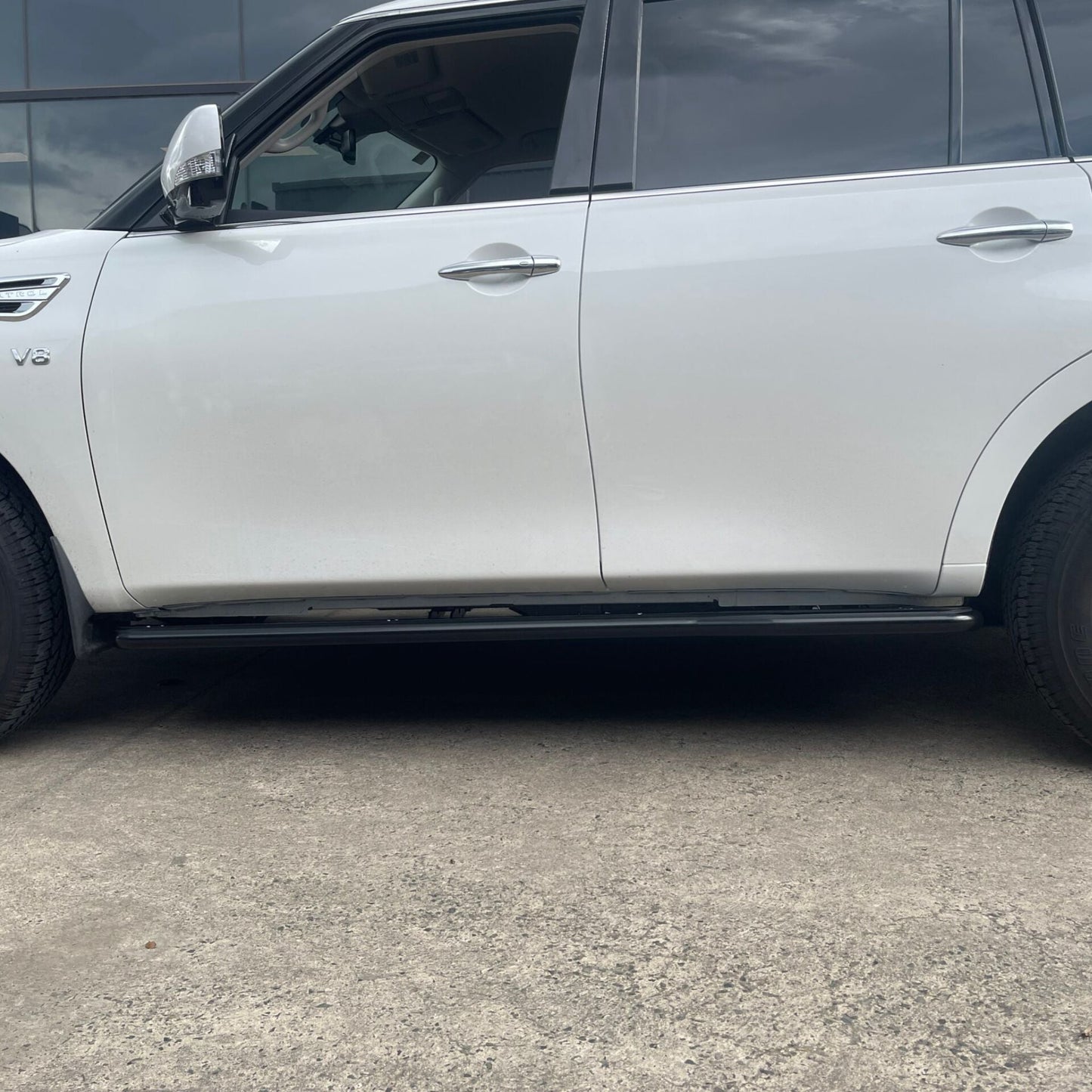 S5 Y62 Nissan Patrol Revolution Rock Sliders