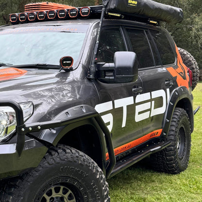 200 Series Toyota Landcruiser Revolution Rock Sliders