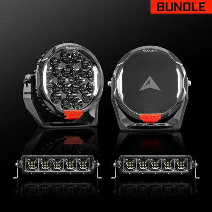 Rogue MK3 7' Pair + 12' Scene Lightbars Bundle