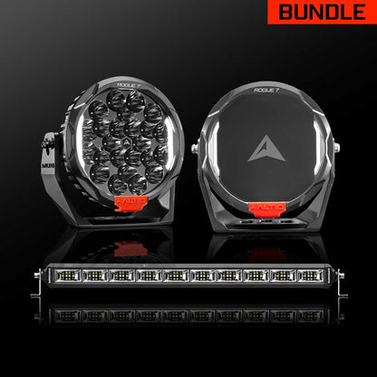 Rogue MK3 7' Pair + 22' Scene Lightbar Bundle