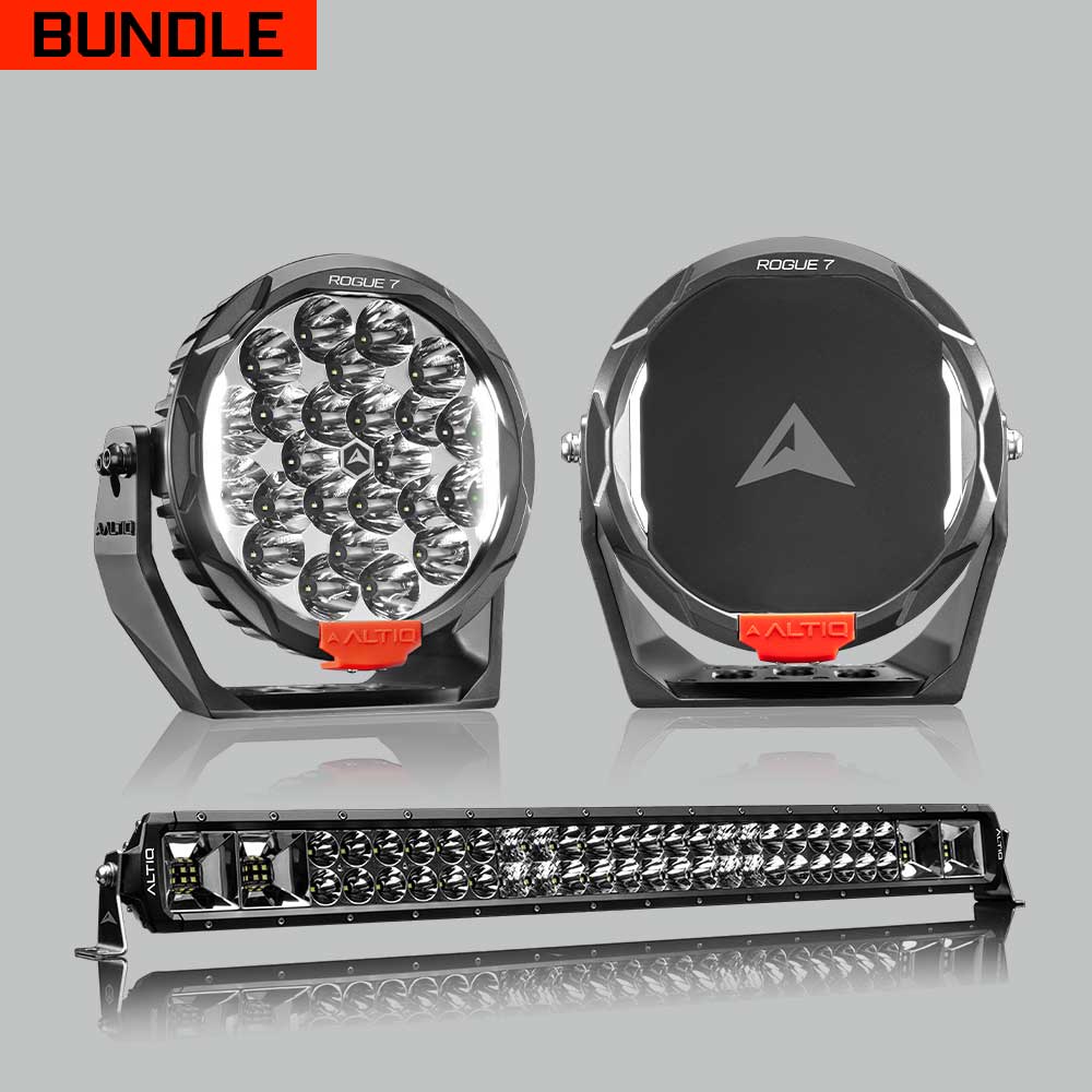 Rogue MK3 7' Pair + 32' Hybrid Light Bar Bundle