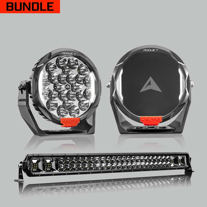 Rogue MK3 7' Pair + 32' Hybrid Light Bar Bundle