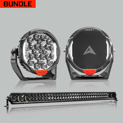 Rogue MK3 7' Pair + 42' Hybrid Light bar Bundle