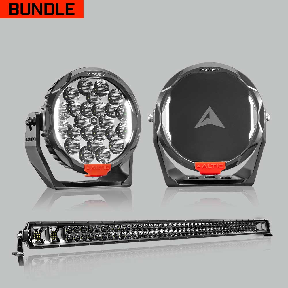 Rogue MK3 7' Pair + 52' Hybrid Light bar Bundle