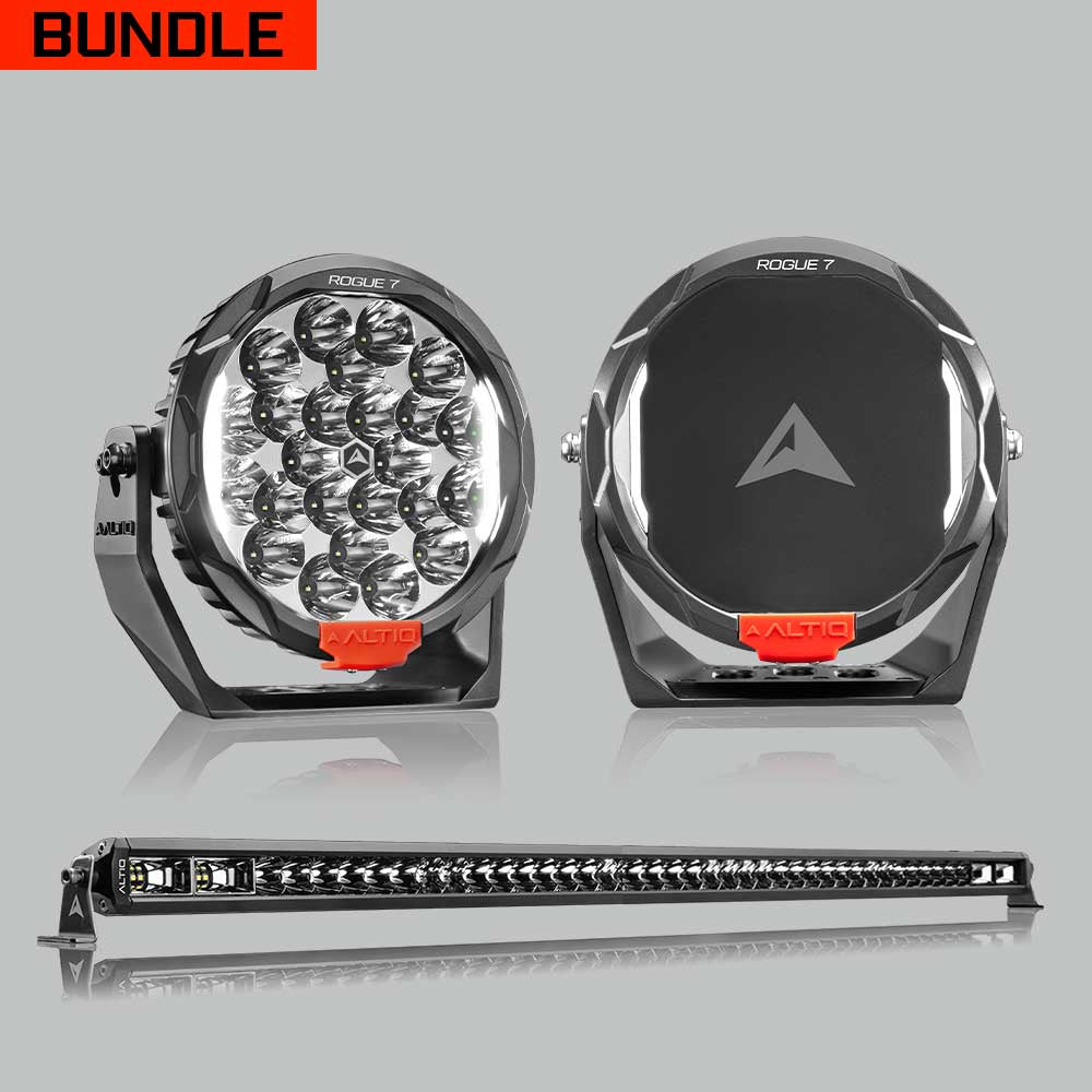 Rogue MK3 7' Pair + 52' Hybrid Light bar Bundle