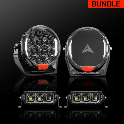 Rogue MK3 7' Pair + 8' Scene Light Bar Bundle
