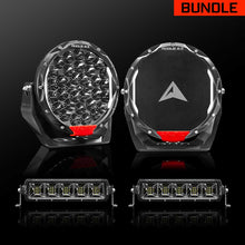 Rogue MK3 8.5' Pair + 12' Scene Light Bar Bundle
