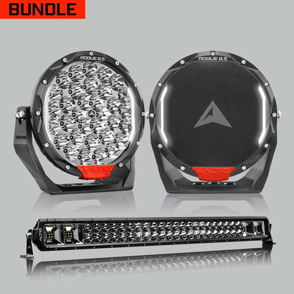 Rogue MK3 8.5' Pair + 32' Hybrid Light Bar Bundle